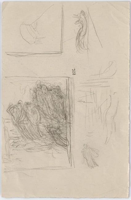 Pierre Puvis de Chavannes

&amp;ldquo;&amp;Eacute;tude pour Hommage de Victor Hugo &amp;agrave; la Ville de Paris
(Study for Homage of Victor Hugo to the City of Paris)&amp;rdquo;, ca. 1892

Pencil on paper

8 1/4 x 5 1/4 inches

21 x&amp;nbsp;13.5&amp;nbsp;cm

PCZ 39