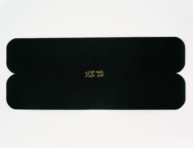 James Lee Byars

&amp;quot;Eros&amp;quot;, 1993

Gold pencil on Japanese paper

67&amp;nbsp; x 26 3/4 inches

170 x 68 cm

JBZ 190

$175,000