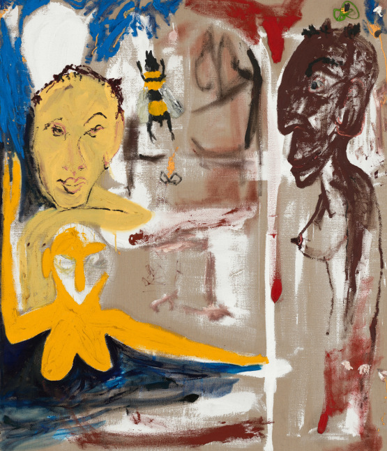 Don Van Vliet

&amp;ldquo;Beezoo, Beezoo&amp;rdquo;, 1985

Oil on canvas

84 x 72 inches

213 x 183 cm

SOLD