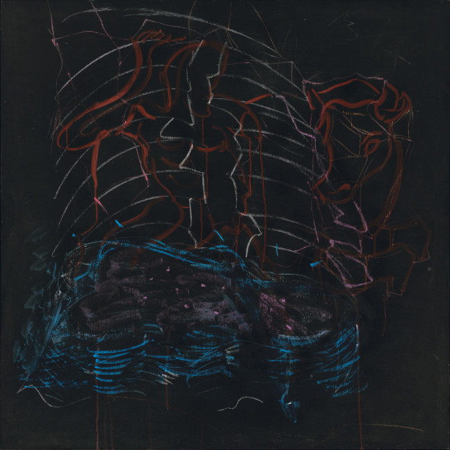 Per Kirkeby

&amp;ldquo;Untitled&amp;rdquo;, 1987

Chalk on masonite

48 x 48 inches

122 x 122 cm

PK 456/B

$125,000
&amp;nbsp;

Play Video
.inquireButton {    border: none;    color: #000000;    background-color: #f8f8f8;    border-radius: 5px;    padding:10px;    font-family: Garamond, serif;    font-size:12px;  }  .inquireButton:hover {    color: #000000 !important;    background-color: #e6e6e6;  }  .inquireButton: focus {    color: #000000 !important;    background-color: #e6e6e6;  }



&amp;nbsp;