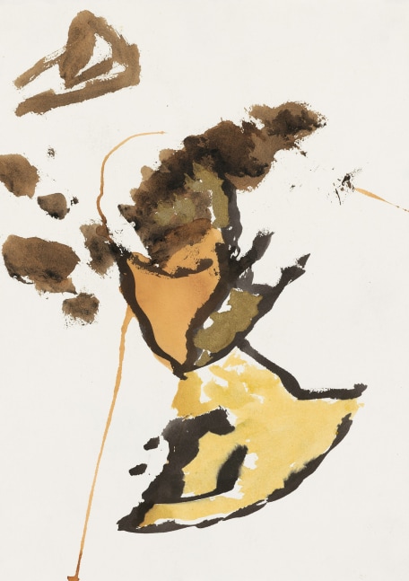Don Van Vliet
&amp;quot;Untitled&amp;quot;, 1990
India ink, gold pigment on paper
20 x 14 1/4 inches
51 x 36 cm
VLZ 546