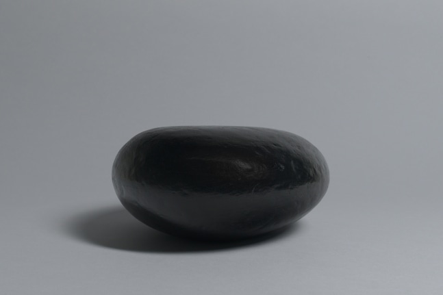 James Lee Byars

&amp;ldquo;The Black Stone&amp;rdquo;, ca. 1958-1959

Lacquered stone

5 x 10 1/4 x 9 1/2 inches

12.5 x 26 x 24 cm

JB 0/B