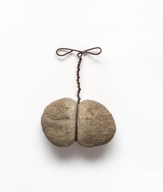 Seung-taek Lee

&amp;ldquo;Tied Stone&amp;rdquo;, 1981

Stone, wire

9 1/2 x 7 x 2 3/4 inches

24 x 18 x 7 cm

LEE 18
