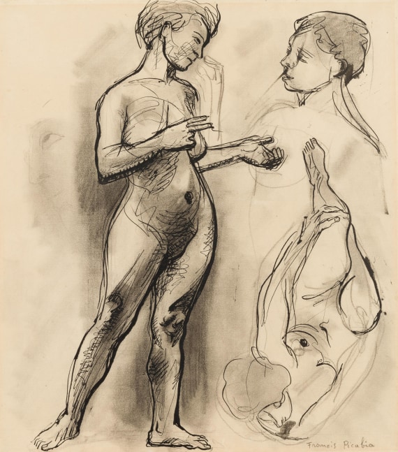 Francis Picabia

&amp;ldquo;Etude pour Transparence&amp;rdquo;, ca. 1932

Charcoal, ink, pencil on paper

14 x 12 1/4 inches

35.5 x 31.5 cm

PIZ 12
