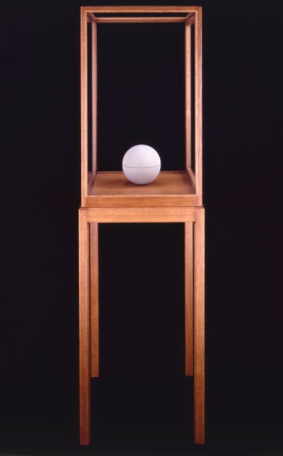 James Lee Byars

&amp;ldquo;The Sphere Book&amp;rdquo;, 1980

Bernese sandstone

Two parts, overall diameter:

6 3/4 inches

17 cm

JB 24/9

$250,000