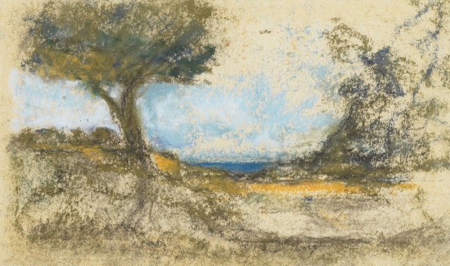 Ker-Xavier Roussel

&amp;ldquo;Le Pin au bord de la mer&amp;rdquo;, ca. 1925

Pastel, graphite on paper

3 3/4 x 6 1/4 inches

9.7 x 16 cm

DIV 228

$10,000