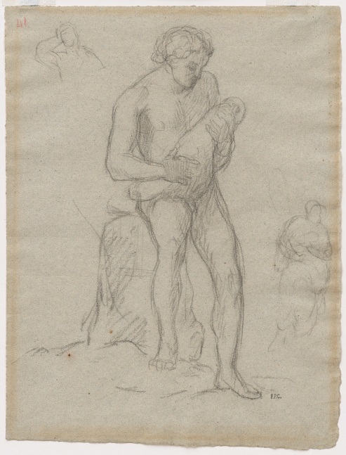 Pierre Puvis de Chavannes
&amp;ldquo;&amp;Eacute;tude pour Le Sommeil

(Study for Sleep)&amp;rdquo;, 1867
Pencil on paper
12 1/4 x 9 1/4 inches
31.5 x 24 cm
PCZ 1

$25,000