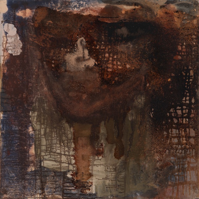 Barbara Wesołowska

&amp;ldquo;Fragment&amp;rdquo;, 2024

Oil, shellac, gold leaf on linen
24 x 24 inches

61 x 61

BWE 7