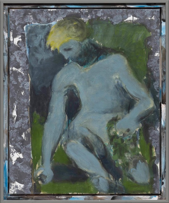 Markus L&amp;uuml;pertz

&amp;ldquo;Narziss II (Narcissus II)&amp;rdquo;, 2016

Mixed media on canvas in artist&amp;#39;s frame

39 1/4 x 32&amp;nbsp; inches

100 x 81 cm

ML 2246

$160,000