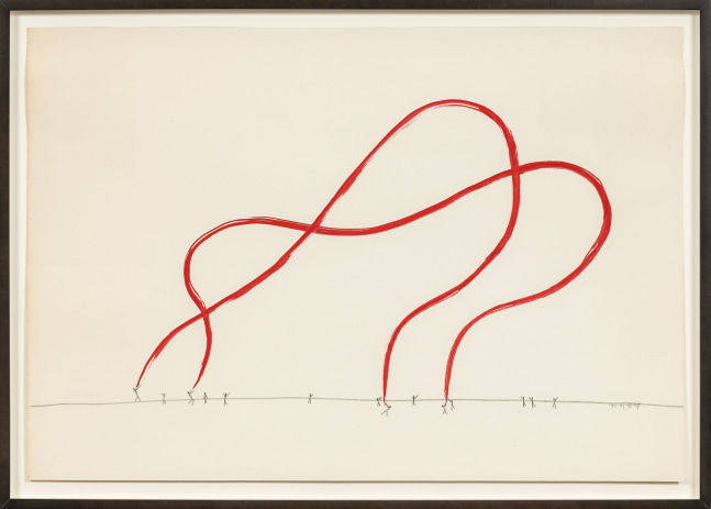 Seung-taek Lee

&amp;ldquo;Drawing&amp;rdquo;, 1971

Pencil, gouache on paper

21 1/2 x 31 inches

54.5 x 78.5 cm

LEE 36