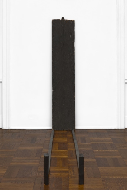 James Lee Byars

&amp;ldquo;Self-Portrait&amp;rdquo; ca. 1959

Painted wood, bread

Six parts, overall:

65 x 13 x 78 1/2 inches

165 x 33 x 199.5 cm

JB 1/A