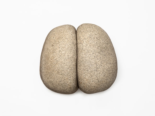 Seung-taek Lee

&amp;ldquo;Two Hills (Non-sculpture)&amp;rdquo;, 1980

Granite

11 x 21 1/4 x 24 1/2 inches

28 x 54 x 62 cm

LEE 19