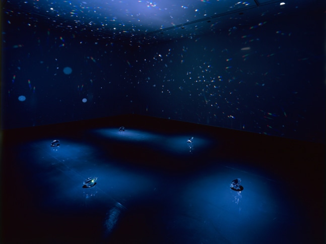 James Lee Byars

&amp;ldquo;The Diamond Floor&amp;rdquo;, 1995

Glass crystals

Five parts, each:

4 x 7 x 7 inches

10 x 18 x 18 cm

JB 217

$1,700,000