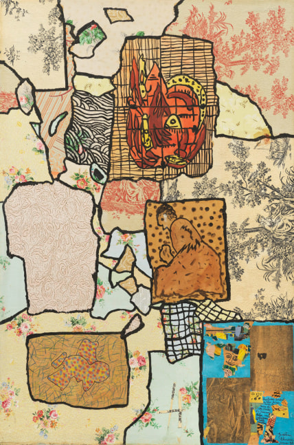 &amp;ldquo;Une histoire&amp;rdquo;, 1957
Mixed media, collage on paper
37 1/2 x 28 3/4 inches
95 x 73 cm
CHA 23