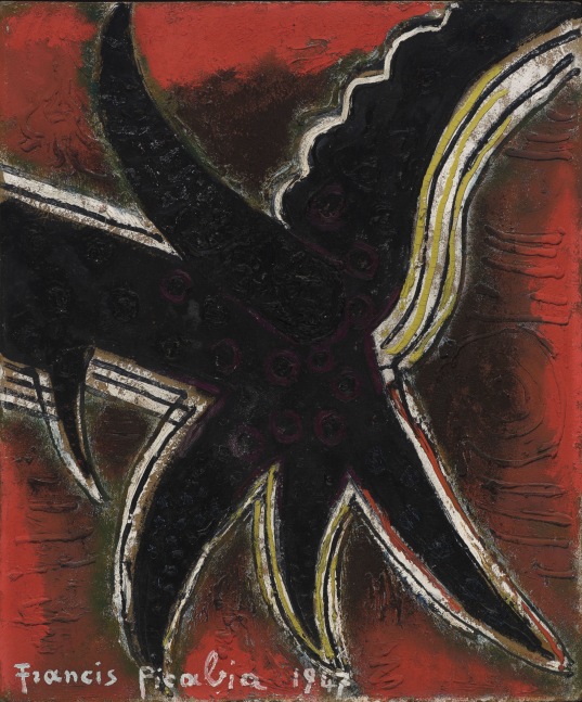 Francis Picabia

&amp;ldquo;&amp;Eacute;toile&amp;rdquo;, 1947

Oil on board

25 1/2 x 20 3/4 inches

65 x 53 cm

PIC 83
$500,000