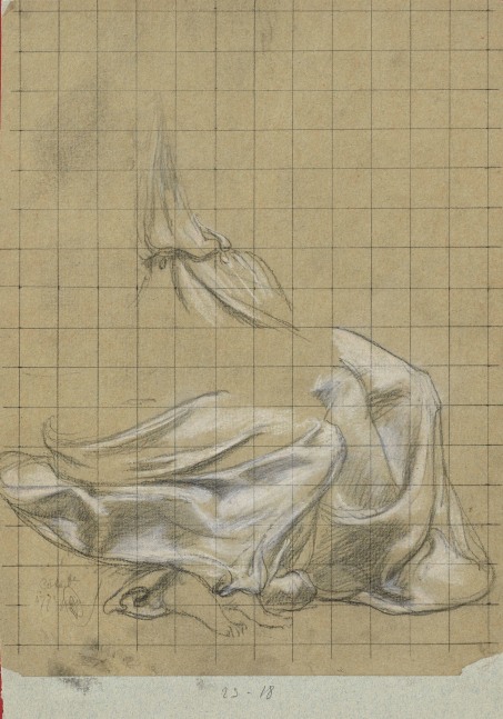 Pierre Puvis de Chavannes
&amp;ldquo;&amp;Eacute;tude pour La Sorbonne
(Study for The Sorbonne)&amp;rdquo;, 1889
Pencil, pastel on paper
10 1/2 x 7 1/2 inches
26.5 x 19 cm
PCZ 71