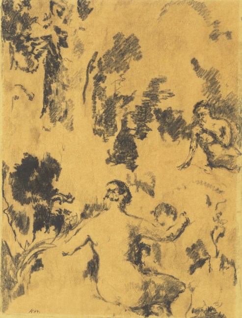 Ker-Xavier Roussel

&amp;ldquo;&amp;Eacute;tude avec plusieurs figures pour l&amp;#39;enfance de Jupiter&amp;rdquo;, ca. 1925-1927

Charcoal on tracing paper

17 1/4 x 12 1/2 inches

43.5 x 32 cm

DIV 154