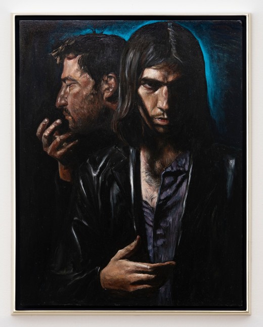 Giangiacomo Rossetti
Fantasia n.5 - Due satiri, 2020
Oil on wood panel, artist&amp;#39;s frame
Painting: 17 3/4 x 13 3/4 inches (45.1 x 34.9 cm)
Artist frame: 18 5/8 x 14 3/4 x 1 3/8 inches (47.3 x 37.5 x 3.5 cm)