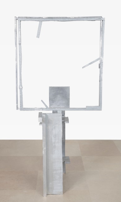 Gedi Sibony
Signs of Encounter, 2019-20
Cast aluminum, painted wood, metal screws
77 x 40 x 36 1/2 inches (195.6 x 101.6 x 92.7 cm) each