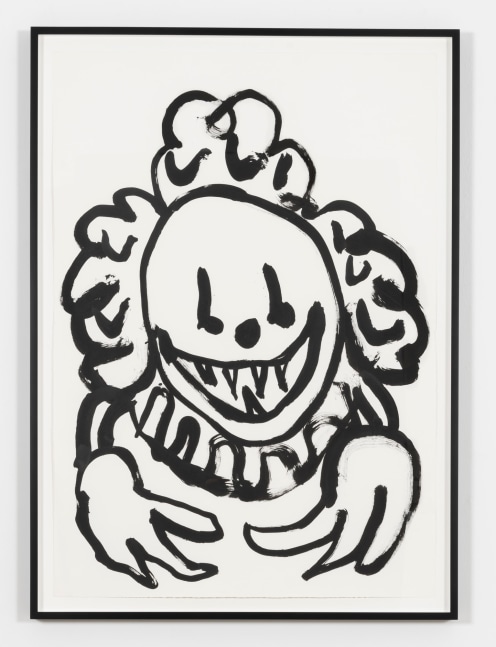 Paul Chan

die B&amp;ouml;rse (stock market), 2020
Ink on paper
Paper: 39 1/4 x 27 1/2 inches (99.7 x 69.9 cm)
Frame: 42 1/2 x 30 7/8 x 1 1/2 inches (108 x 78.4 x 3.8 cm)