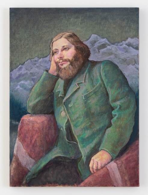 Michael Fullerton

Courbet in Exile, Switzerland, 2020

Oil on linen

35 7/8 x 25 5/8 x 1 1/2 inches (91.1 x 65.1 x 3.8 cm)
