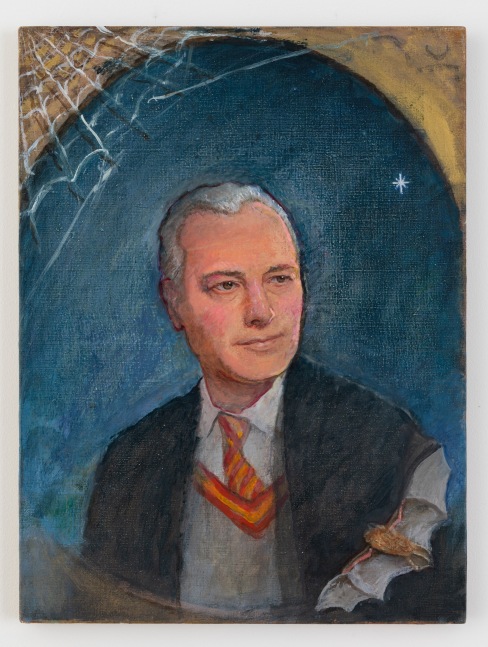 Michael Fullerton

C.D. Jackson (Harry Potter Version), 2020

Oil on linen

23 5/8 x 17 3/4 x 5/8 inches (60 x 45 x 1.5 cm)