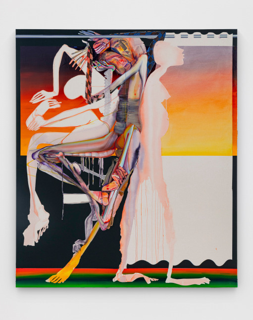 Christina Quarles
Get Lifted
2020
Acrylic on canvas
84 x 72 inches (213.4 x 182.9 cm)

SOLD
&amp;nbsp;

DOUBLE CLICK IMAGE FOR MORE VIEWS