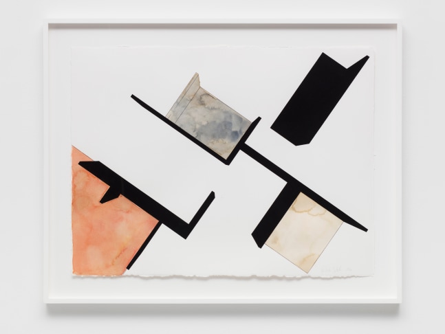 Study for Planar Configuration Variant #2
2016
Gouache and watercolor on paper
Paper Dimensions:
22 3/4 x 30 inches (57.8 x 76.2 cm)

Framed Dimensions:
27 5/8 x 34 7/8 x 1 1/2 inches (70.2 x 88.6 x 3.8 cm)