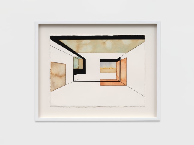 Andrea Zittel
Panels and Portals 10
2020
Watercolor and gouache on paper
15 3/4 x 19 1/2 x 1 1/2 inches (40 x 49.5 x 3.8 cm)