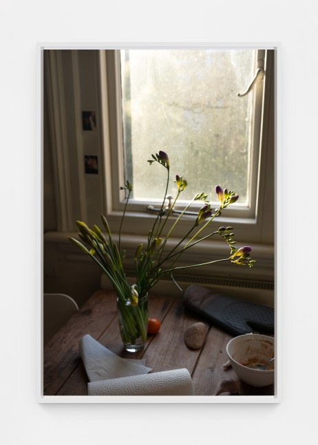 Wolfgang Tillmans
Hampstead still life
2020
Inkjet print on paper mounted on Dibond aluminum in artist&amp;rsquo;s frame
83 5/8 x 57 1/8 x 2 3/8 inches (212.4 x 145.1 x 6 cm)