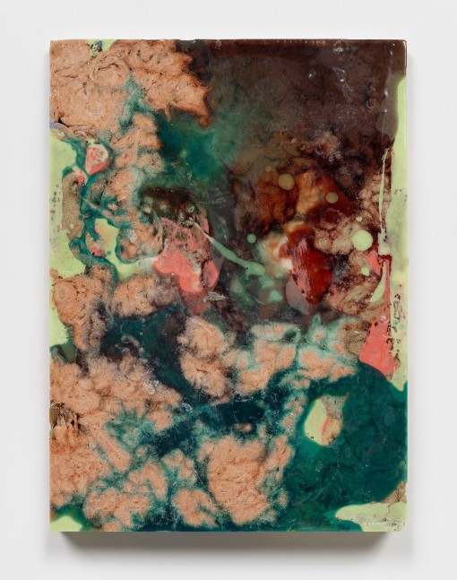 Kevin Beasley
Residue XII
2023
Raw Virginia cotton, polyurethane resin, silicone rubber
21 7/8 x 15 7/8 x 1 7/8 inches (55.6 x 40.3 x 4.8 cm)