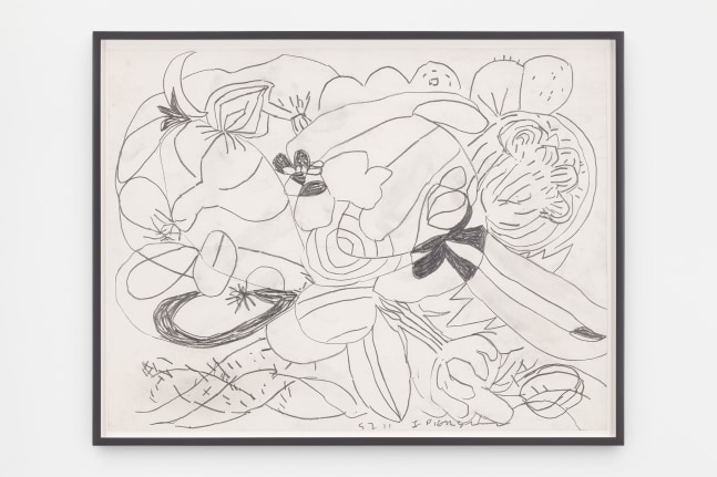 Jack Pierson
Desert Drawing #3
2011
Graphite on paper
Framed Dimensions:
24 7/8 x 31 7/8 x 1 1/2 inches (63.2 x 81 x 3.8 cm)
Paper Dimensions:
23 x 30 inches (58.4 x 76.2 cm)
$12,000