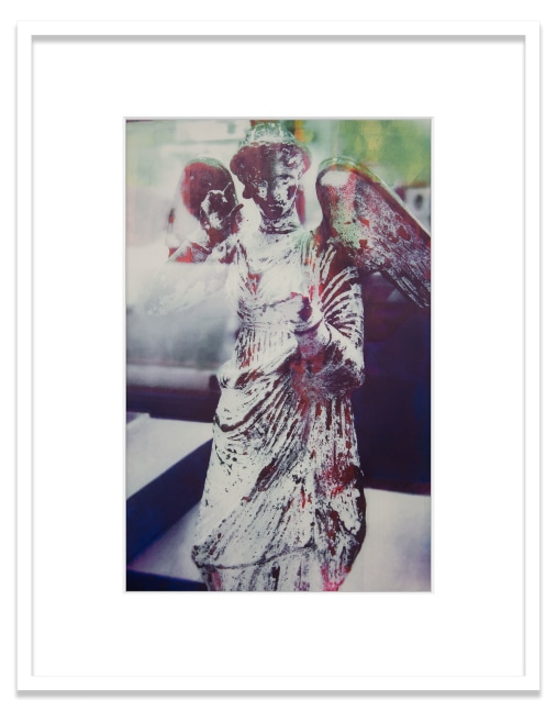 Terra Cotta Figurine
2020
Oil pigment, electrostatic print on polyester (Winsor &amp;amp; Newton Artists&amp;#39; Oil Color, HP Color&amp;nbsp;LaserJet CP5225&amp;nbsp;on Pronto Plate)&amp;nbsp;
Image Dimensions:&amp;nbsp;17 1/4&amp;nbsp;x 11 1/2&amp;nbsp;inches (43.8 x 29.2 cm)
Framed Dimensions:&amp;nbsp;24 x 18 3/4 inches (61 x 47.6 cm)
Variable edition of 5 + 1AP