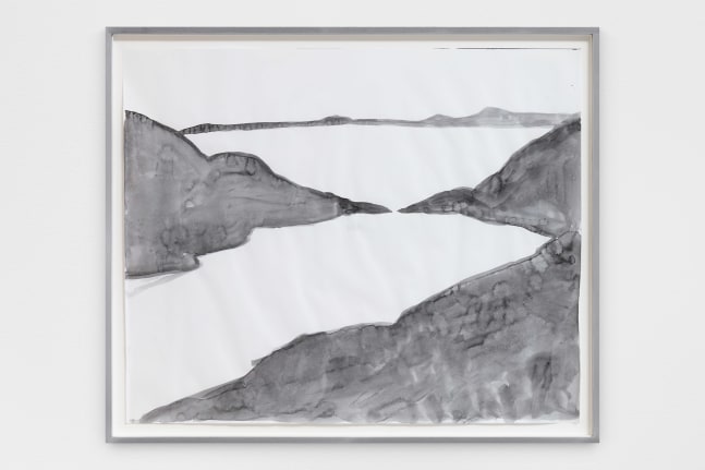 Silke Otto-Knapp
Land and Sea
2019
Watercolor on paper
15 3/8 x 18 1/4 x 1 inches (39.1 x 46.4 x 2.5 cm)