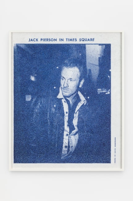 Jack Pierson
In Times Square
2020
Digital print on archival paper
Framed Dimensions:
63 3/8 x 52 1/4 x 2 inches (161 x 132.7 x 5.1 cm)
Image Dimensions:
62 x 51 inches (157.5 x 129.5 cm)
Edition of 3, 2 AP

$50,000