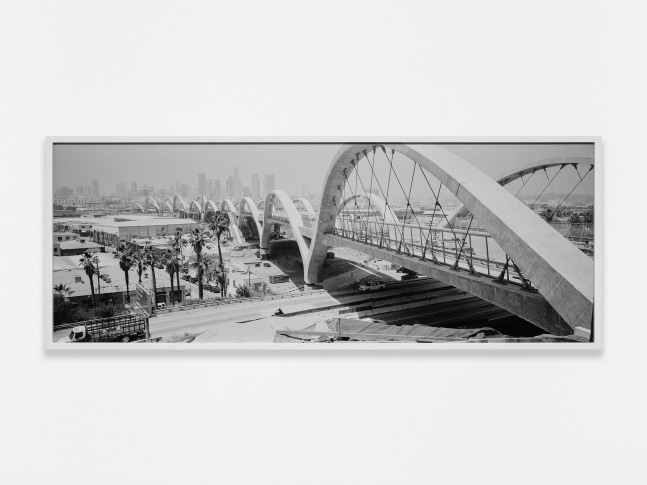 Catherine Opie
6th Street Bridge, 2022
2022/2024
Pigment print
31 1/4 x 81 1/4 x 2 inches (79.4 x 206.4 x 5.1 cm)