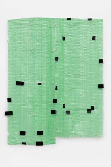 Jack Pierson
Mint Secession
2021
Bubble wrap, Gaffer tape, Masking tape
64 x 50 1/2 inches (162.6 x 128.3 cm)
$35,000