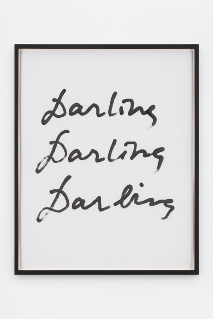 Jack Pierson
Darling Darling Darling
2020
Krink marker on paper

Framed Dimensions:
25 1/4 x 20 1/4 x 1 1/2 inches (64.1 x 51.4 x 3.8 cm)
Paper Dimensions:
24 x 19 inches (61 x 48.3 cm)

$6,000
