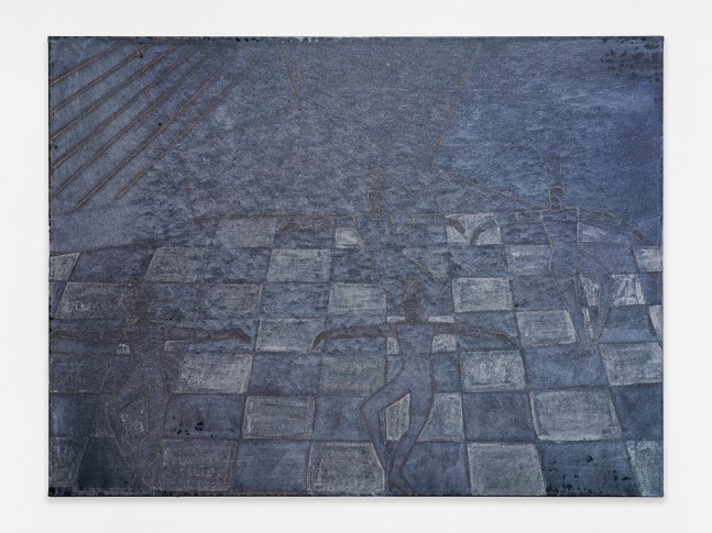 Silke Otto-Knapp
Quartet (blue)
2007
Watercolor and gouache on canvas
23 3/4 x 31 3/4 x 1 inches (60.3 x 80.6 x 2.5 cm)