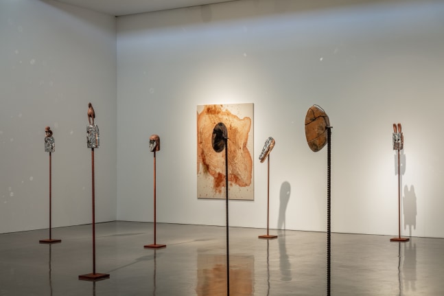 Installation view of Kader Attia
The Valley of Dreams
Regen Projects, Los Angeles
November 12 &amp;ndash; December 23, 2020