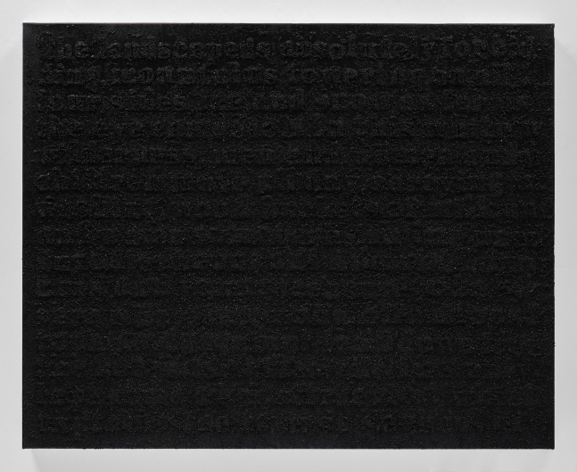 Glenn Ligon
Stranger Study #40
2023
Oil stick, coal dust, acrylic and pencil on canvas
32 x 40 x 1 1/2 inches (81.3 x 101.6 x 3.8 cm)