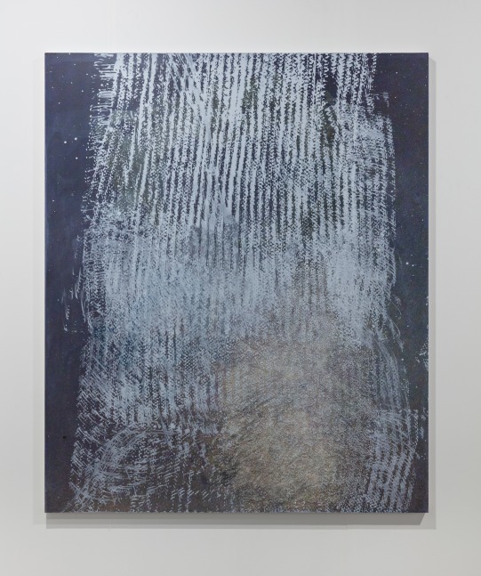 Sergej Jensen
Untitled (Net Crown)
2019
Acrylic, UV print, glass beads, and thread on linen
73 x 61&amp;nbsp;inches (185.4 x 154.9&amp;nbsp;cm)