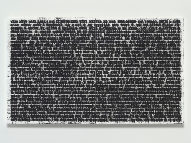 Glenn Ligon
Redacted #3
2023
Oil stick and gesso on two canvases
Overall: 47 1/4 x 78 x 1 5/8 inches (120 x 198 x 4 cm)