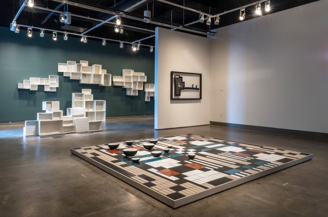 Installation view of&amp;nbsp;Andrea Zittel: An Institute of Investigative Living
Miller Institute for Contemporary Art at Carnegie Mellon University, Pittsburgh, PA
January 25 &amp;ndash; March 8, 2020
Photo: Tom Little