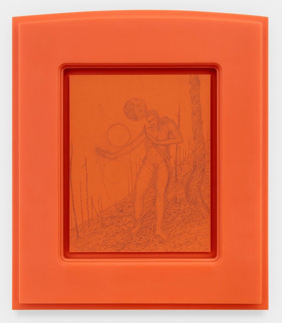 Matthew Barney
Recurve
2020
Graphite on paper in ultra high molecular weight plastic frame
20 7/8 x 17 7/8 x 1 3/8 inches (53 x 45.4 x 3.5 cm)
$100,000

DOUBLE CLICK IMAGE FOR MORE VIEWS