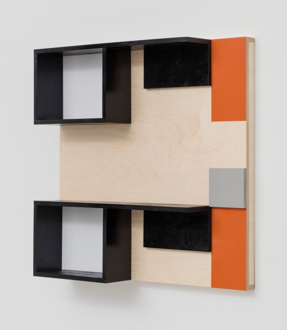 Study for Planar Configuration #1
2017
Wood and paint
24 x 24 x 5 1/2 inches (61 x 61 x 14 cm)