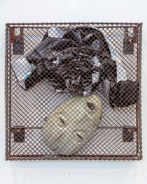 Theaster Gates
Man Ray on My Mind
2019
Ceramic, steel, metal fencing
36 3/8&amp;nbsp; x 36 1/4&amp;nbsp; x 5 1/2 inches (92.4 x 92.1 x 14 cm)
$300,000

DOUBLE CLICK IMAGE FOR MORE VIEWS