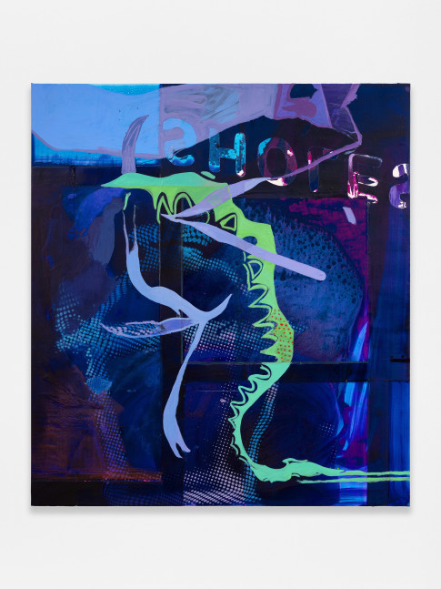 Alex Hubbard
Redeemable Character
2024
Urethane, epoxy resin, fiberglass, acrylic and oil
77 x 69 1/4 x 2 inches (195.6 x 175.9 x 5.1 cm) AH 143