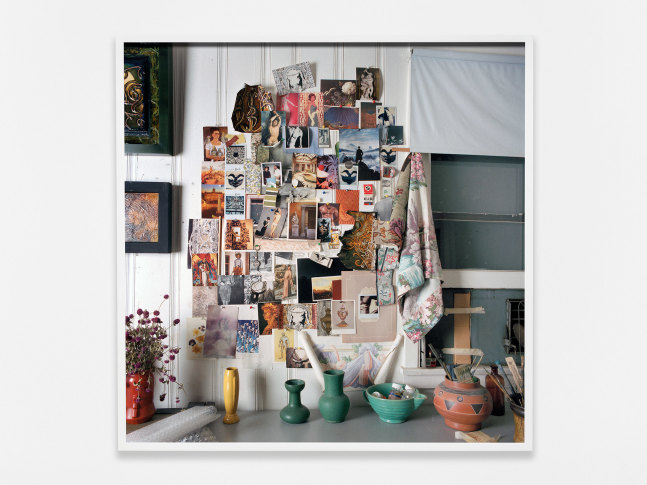 Catherine Opie
Tony Greene&amp;#39;s Studio, September 12, 1990
1990/2024
Pigment print
24 1/2 x 24 1/2 x 1 1/2 inches (62.2 x 62.2 x 3.8 cm)