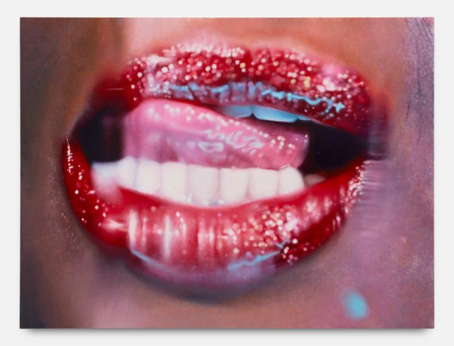 Marilyn Minter
After Guston, #5 (Mouth)
2024
Enamel on wood panel
24 x 32 inches (61 x 81.3 cm)